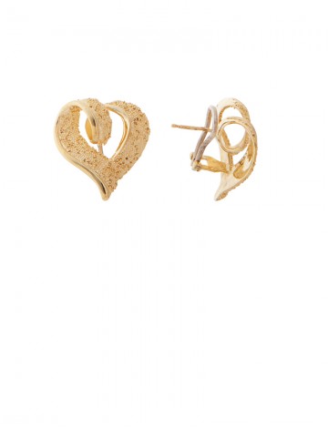 11.12gram 18K Italian Gold Earrings