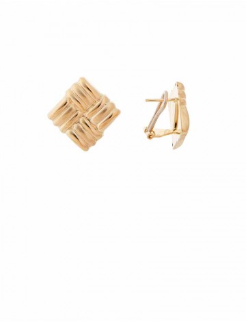 7.15gm 18K Italian Gold Earrings