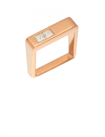 0.39ct Diamond 18K Gold Ring