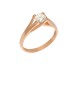 0.33ct Diamond 18K Gold Ring